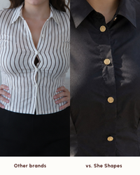 Taillierte Bluse Aura