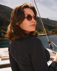 Taillierte Bluse Aura
