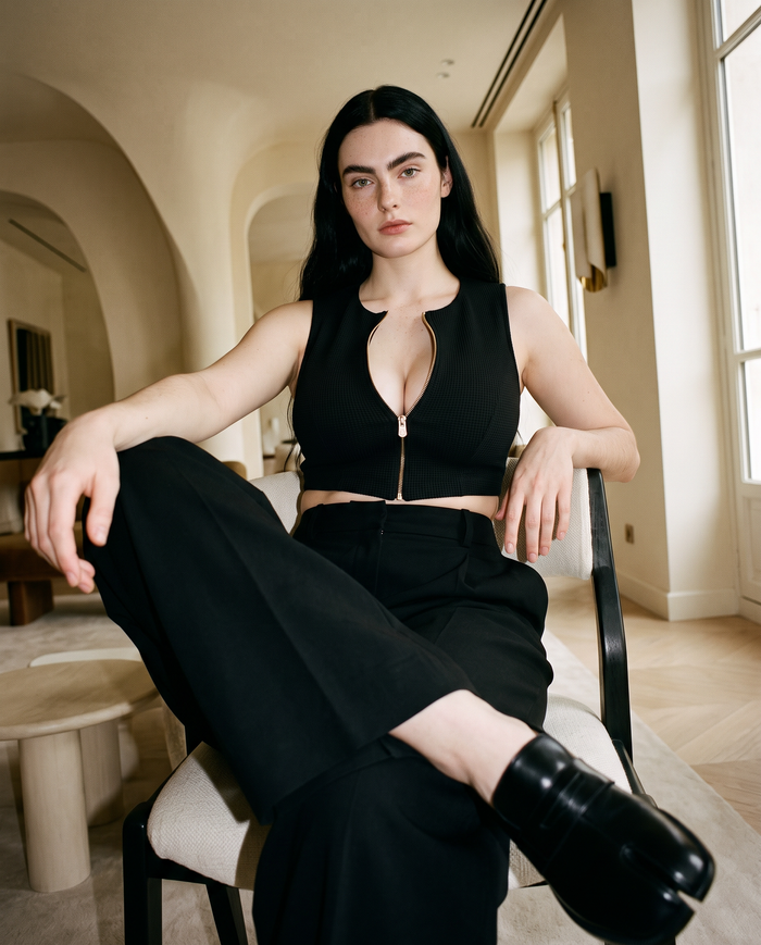 Cropped Weste Grace