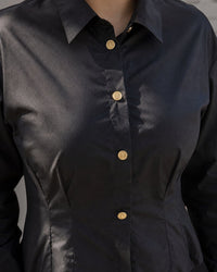 Taillierte Bluse Aura